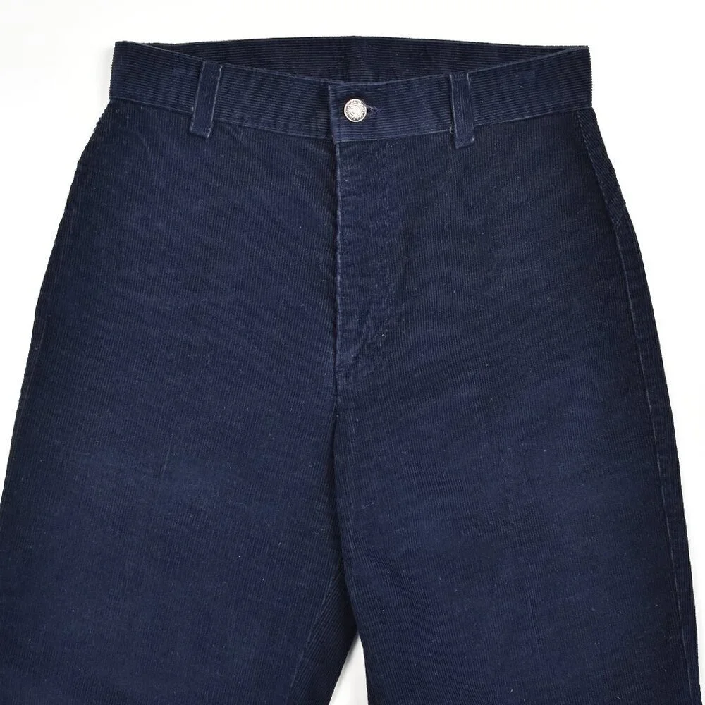 Vintage 70s Levi's Corduroy High Waist Wide Leg Pants Jeans - 27 - Picture 3 of 9